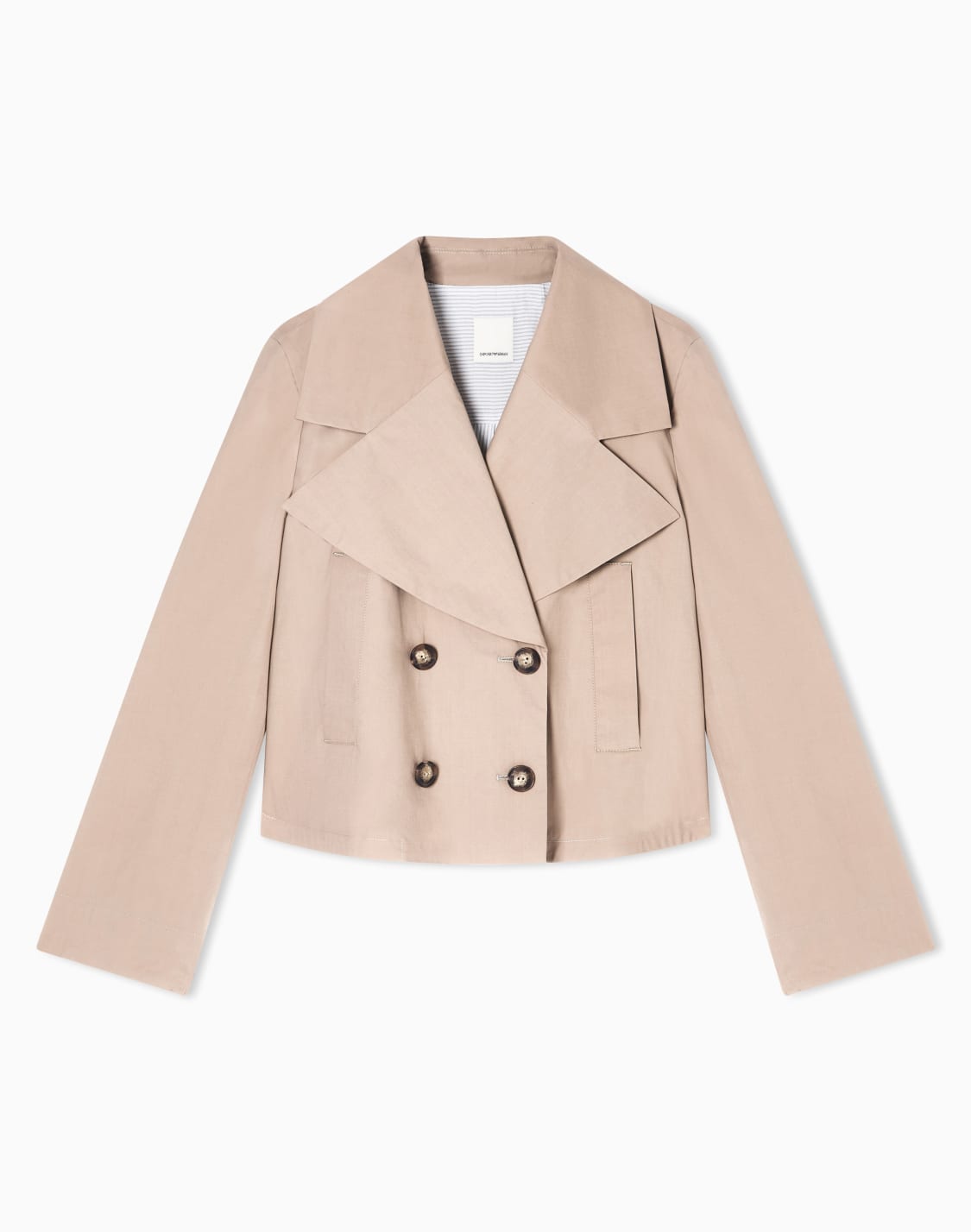 eagle-club-ダブルブレストブルゾン-ポプリン-ベジュ--emporio-armani