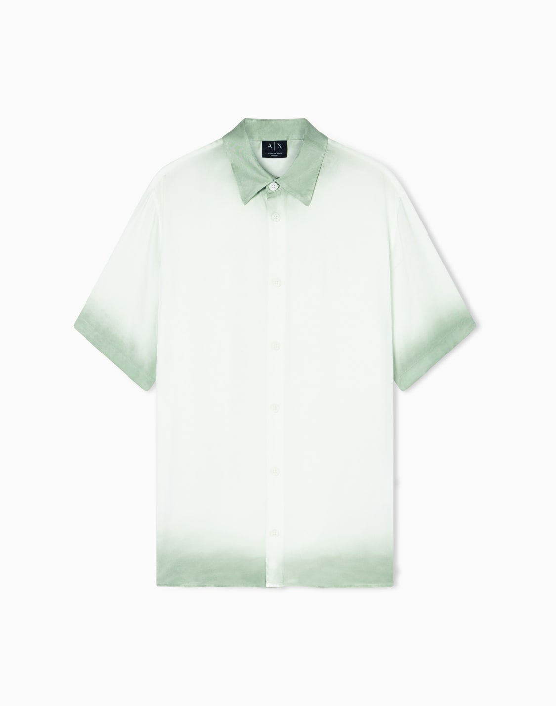 camisa-de-sarga-de-viscosa-verde--armani-exchange