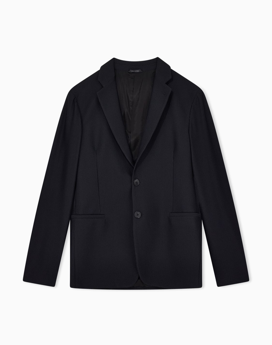 veste-simple-boutonnage-en-tissu-gaufr-technique-noir--giorgio-armani