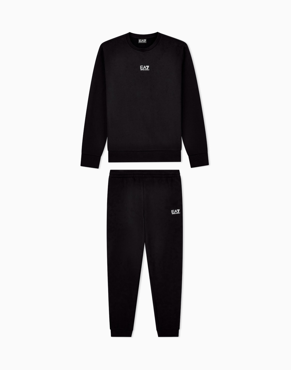 core-identity-cotton-blend-tracksuit-black--ea7