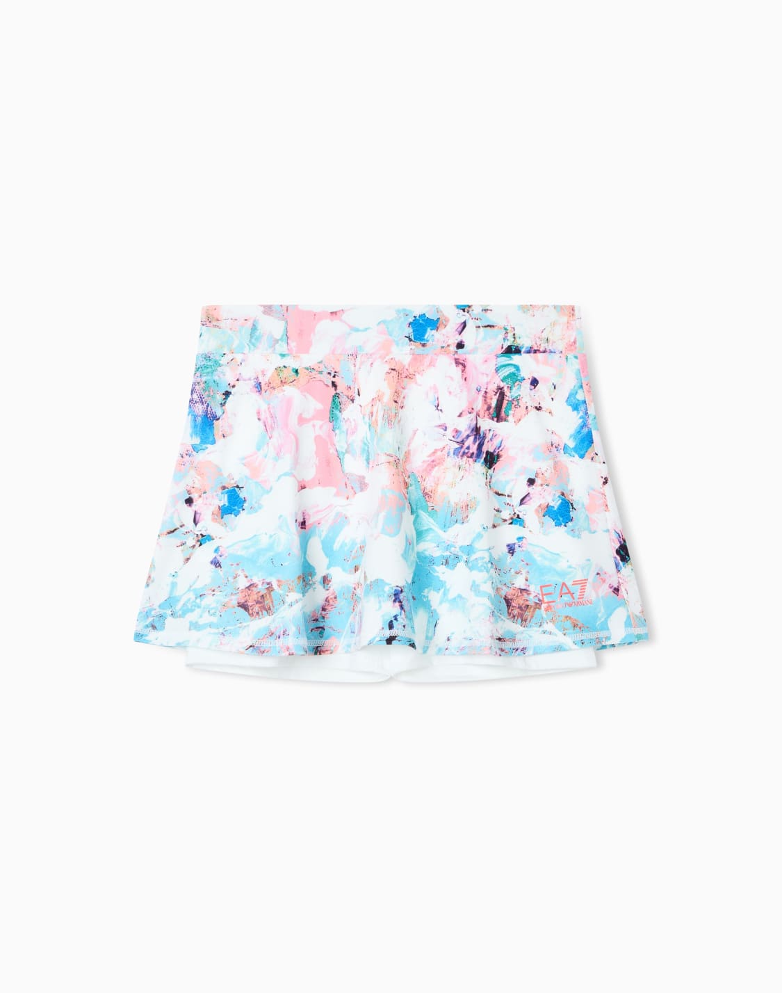 tennis-pro-mini-skirt-in-stretch-technical-fabric-multicolored--ea7