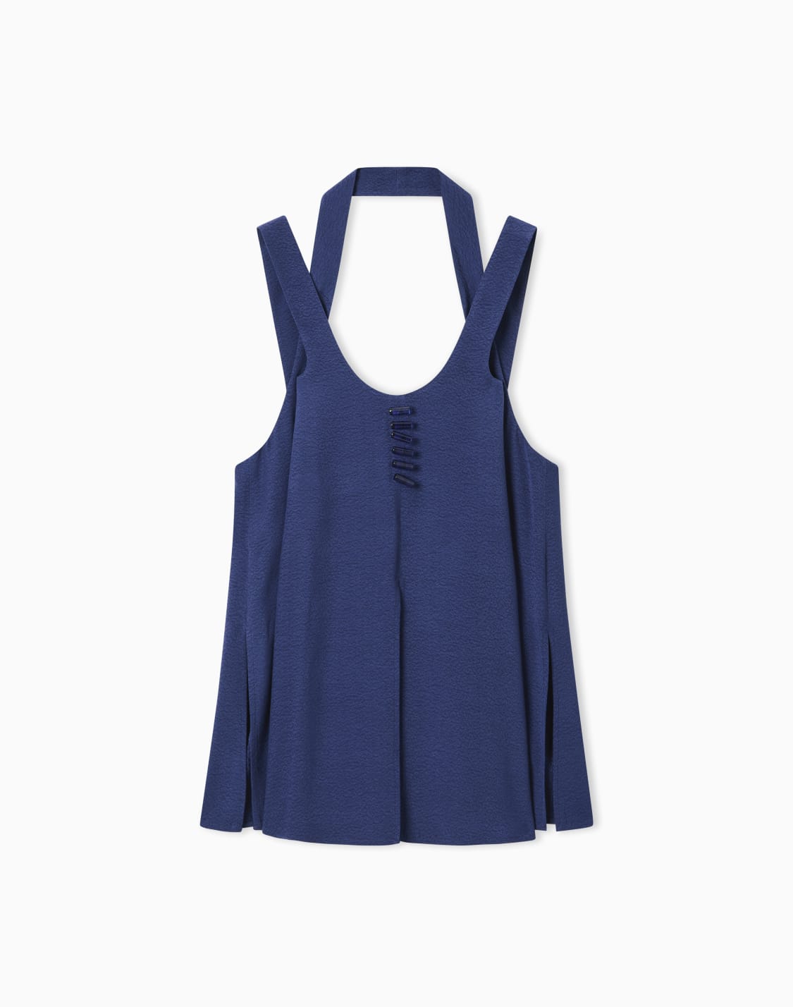 top-in-tessuto-fluido-jacquard-micro-leopardato-asv-blu--emporio-armani