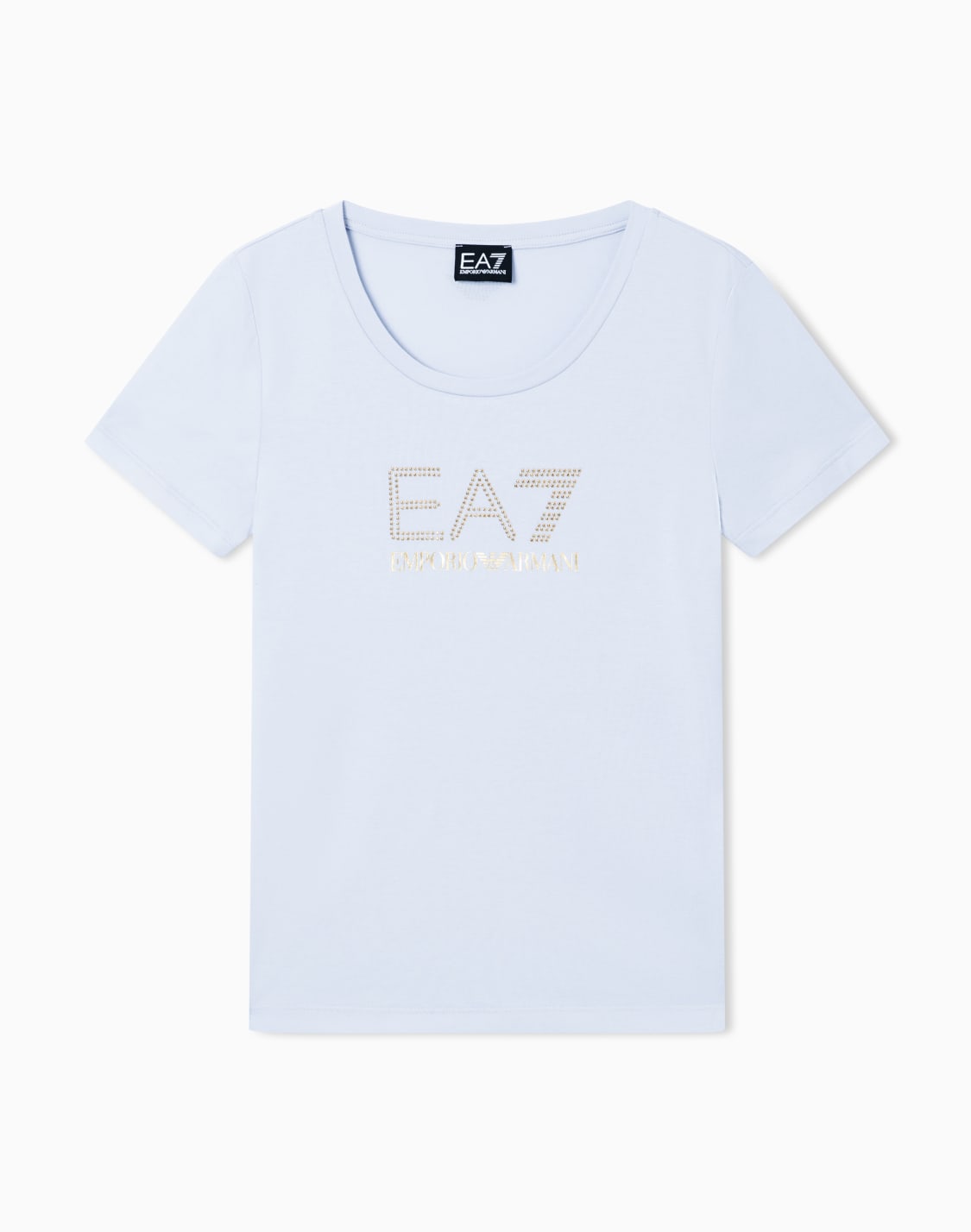 evolution-stretch-cotton-and-modal-blend-t-shirt-with-oversized-logo-light-blue--ea7