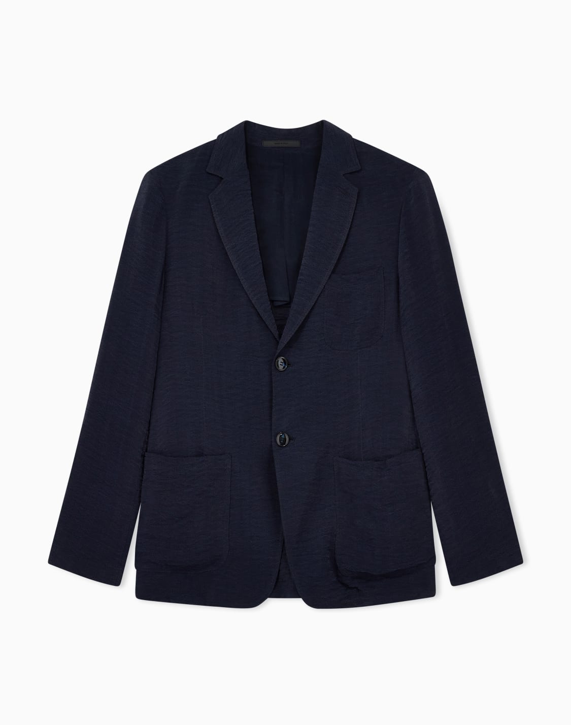 single-breasted-jacket-in-jacquard-cupro-blue--giorgio-armani