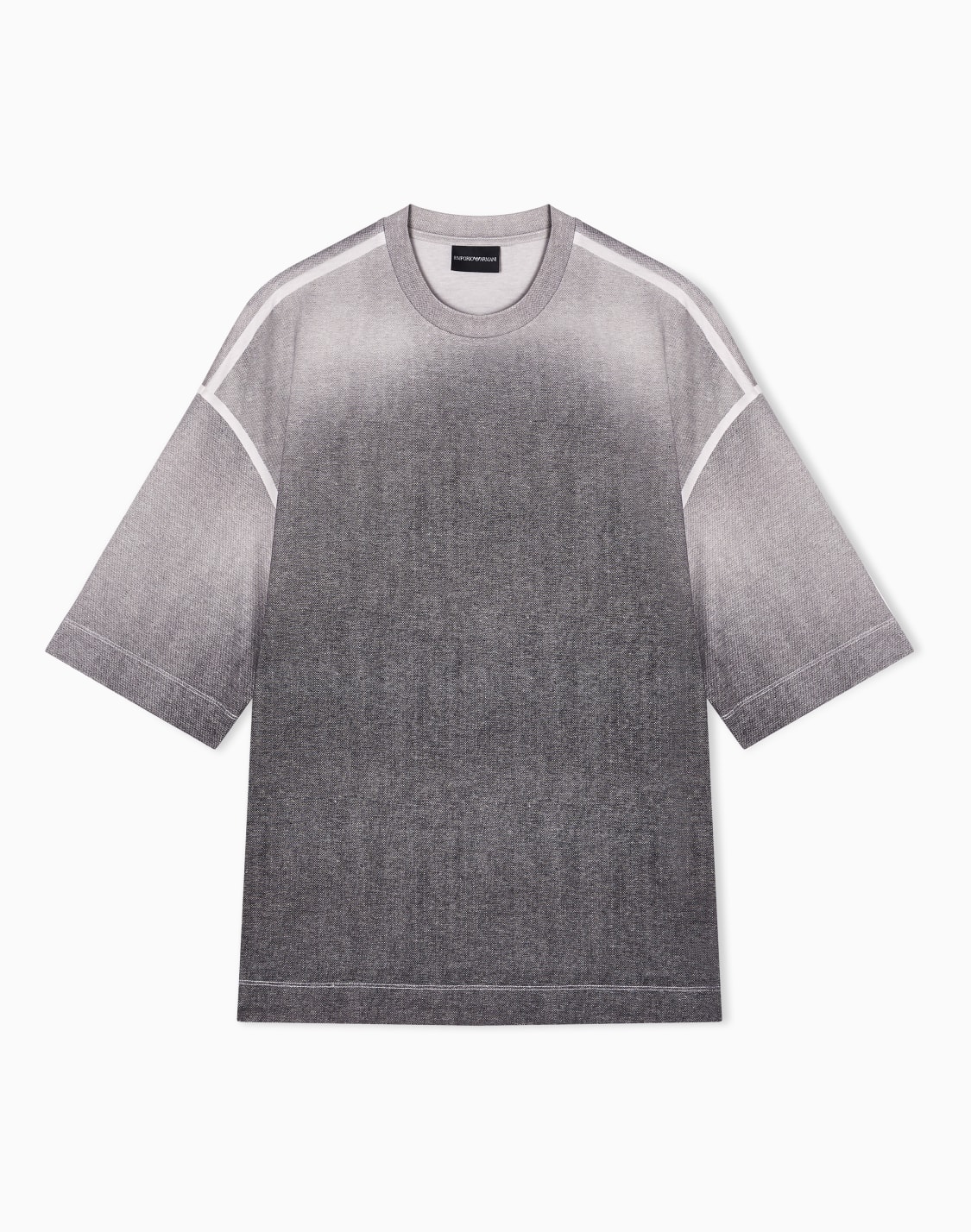 oversized-t-shirt-in-gradient-lyocell-blend-jersey-grey--emporio-armani