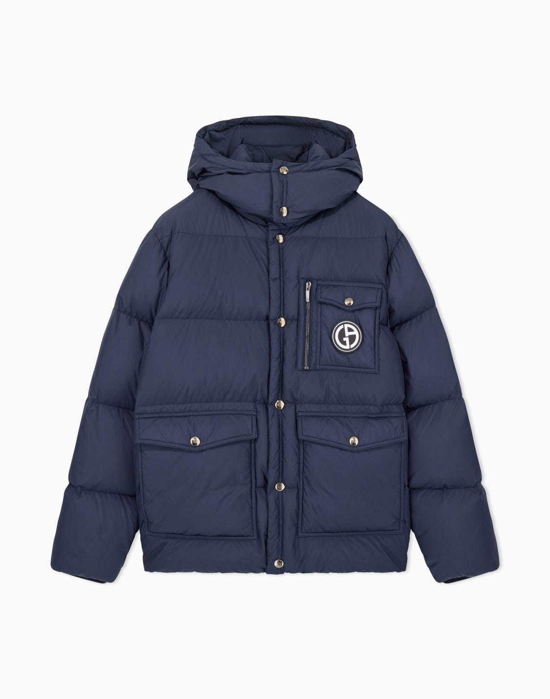 bomber-con-cappuccio-imbottito-in-piuma-doca-asv-blu-navy--giorgio-armani