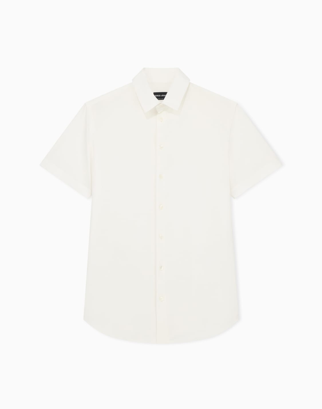chemise-manches-courtes-en-jersey-de-coton-blanc--giorgio-armani