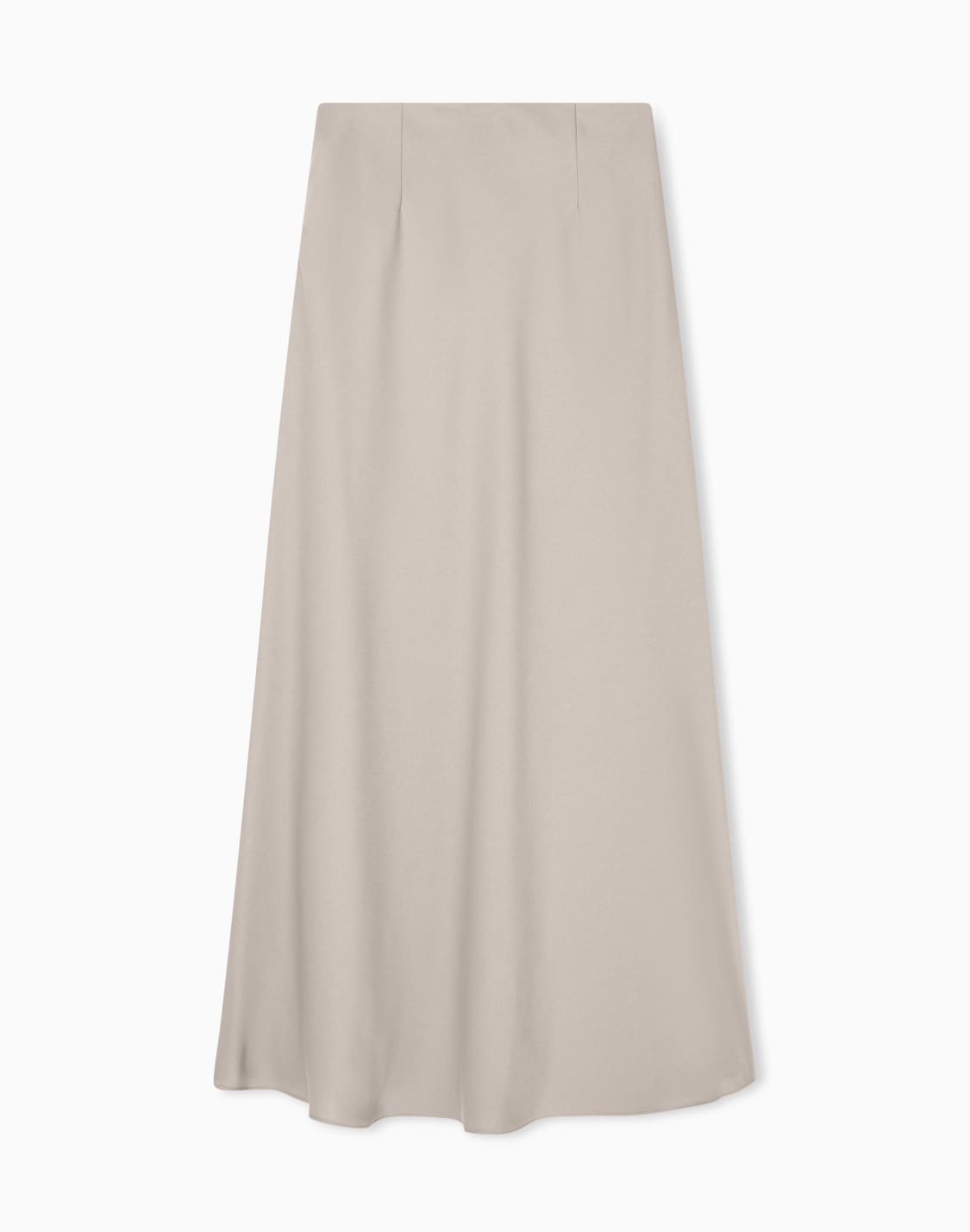 long-flowing-skirt-in-recycled-crepe-satin-beige--armani-exchange