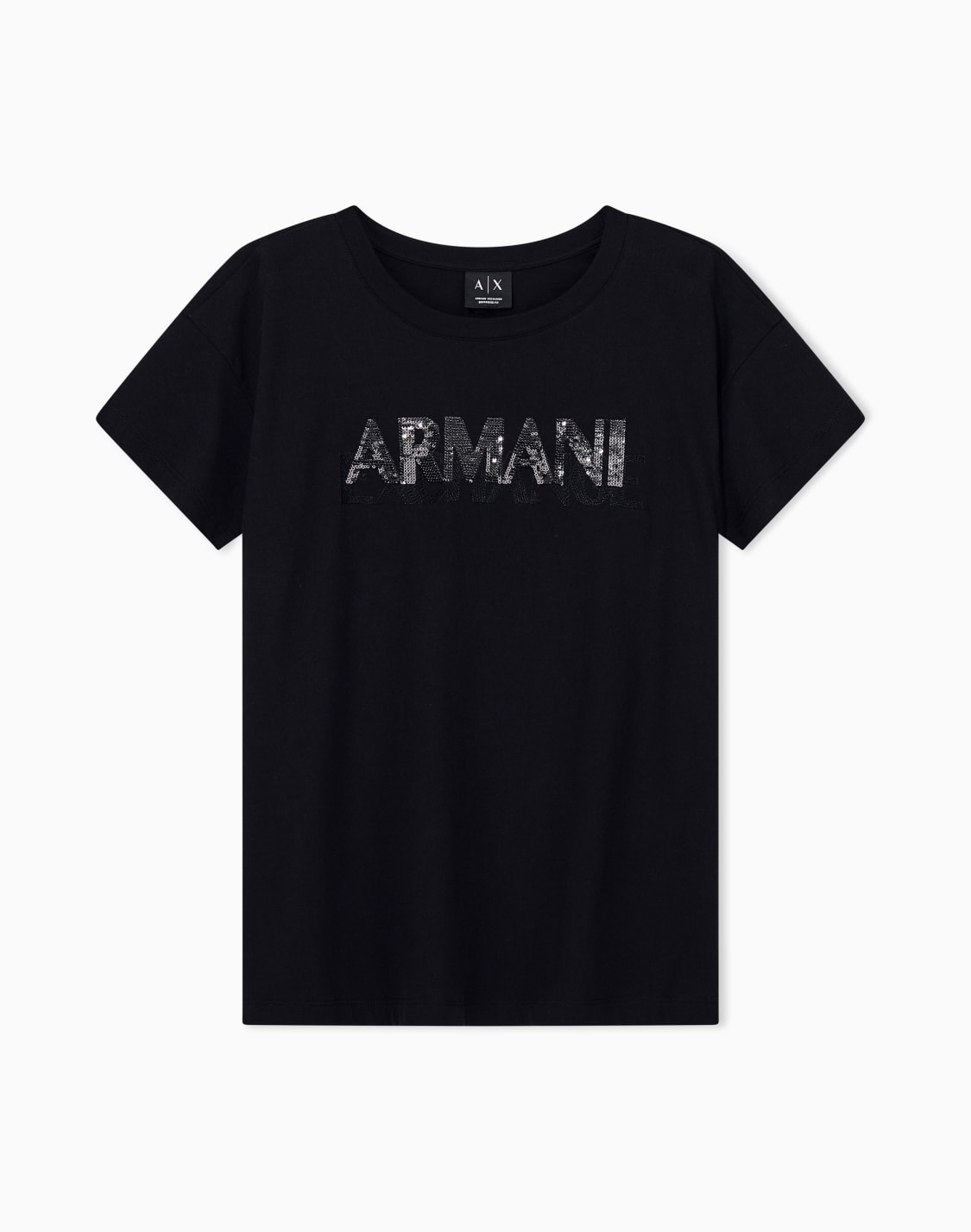 oversized-t-shirt-in-cotton-jersey-black--armani-exchange