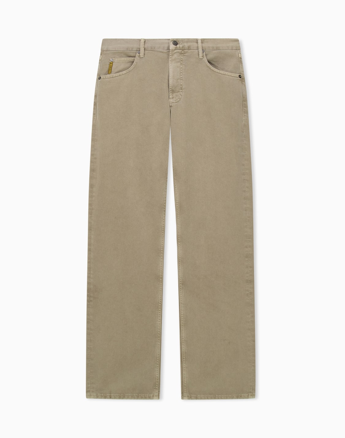5-pocket-trousers-regular-fit-in-garment-dyed-brushed-cotton-beige--emporio-armani