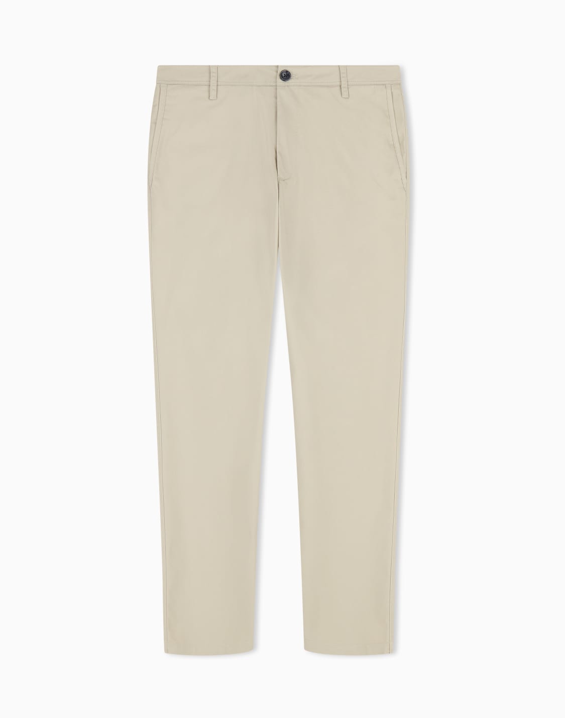 stretch-chinos-in-cotton-satin-beige--armani-exchange