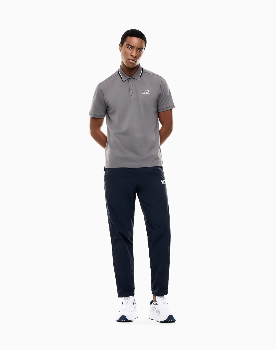 summer-block-ポロシャツ-ストレッチコットン-グレ--ea7