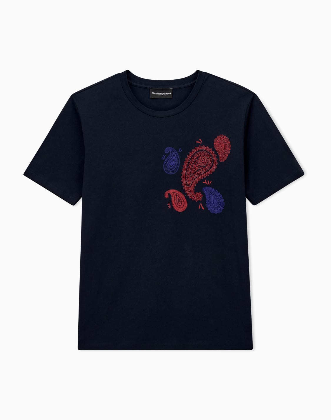 t-shirt-capsule-boteh-in-jersey-with-crew-neck-and-logo-navy-blue--emporio-armani