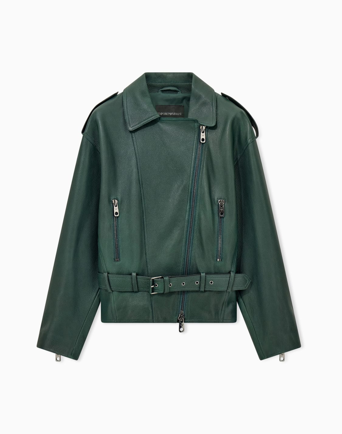 belted-leather-biker-jacket-with-an-asymmetrical-zip-brown--emporio-armani