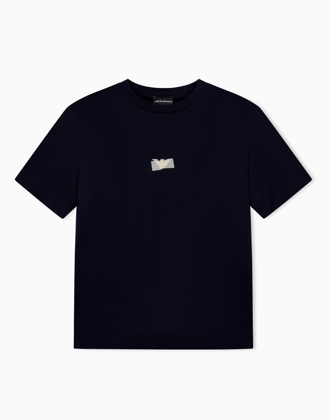 t-shirt-regular-fit-in-jersey-di-lyocell-e-cotone-blu-navy--emporio-armani