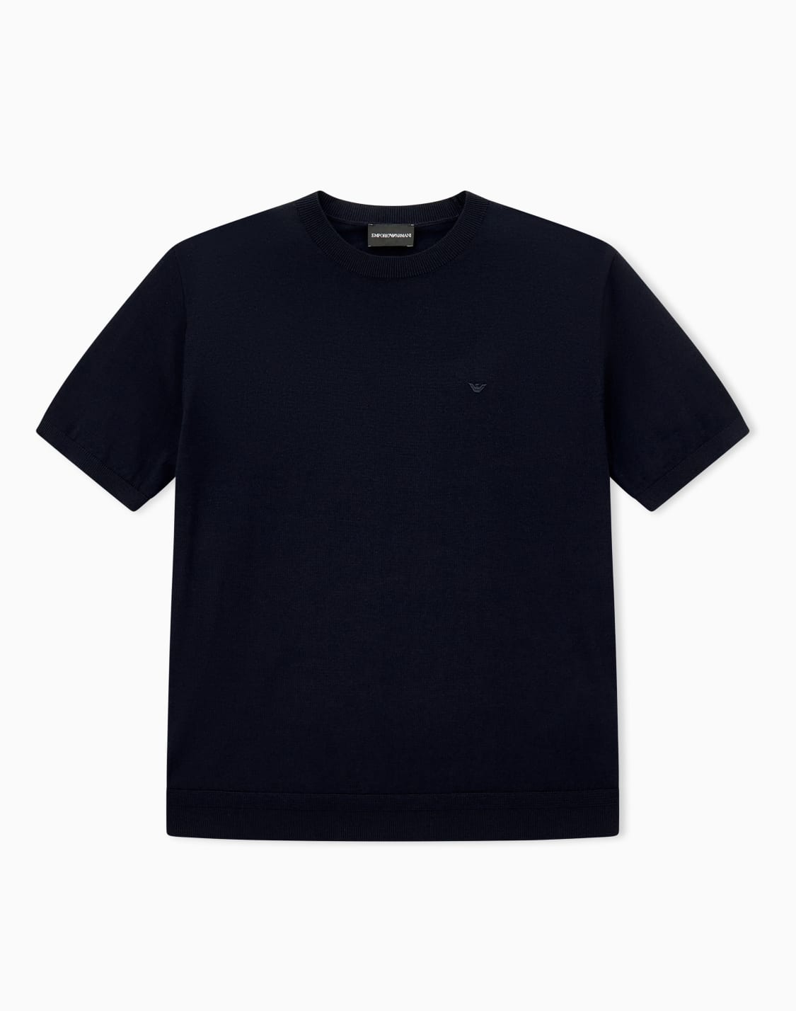 pullover-from-the-essential-line-with-short-sleeves-and-crew-neck-in-virgin-wool-navy-blue--emporio-armani