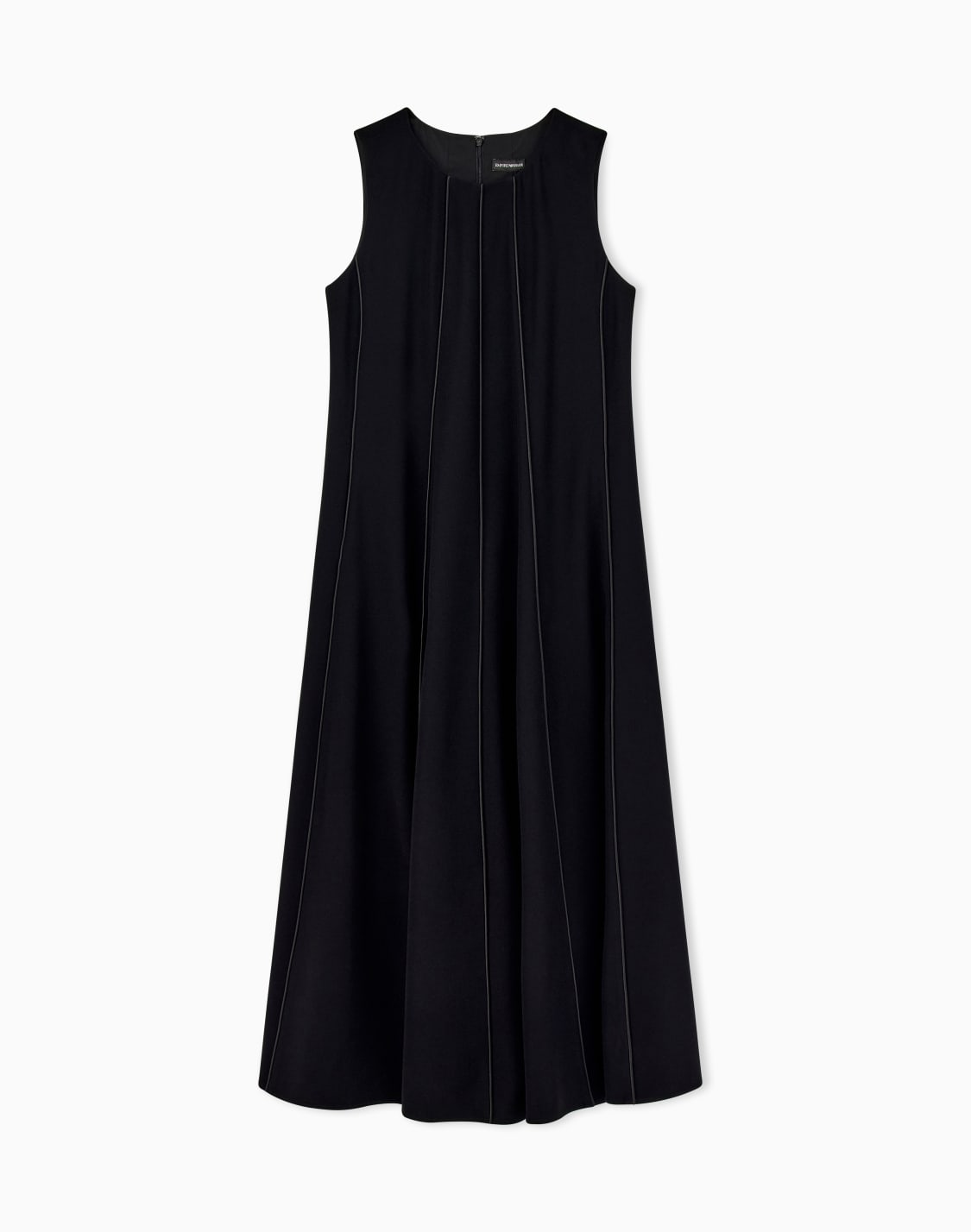 abito-senza-maniche-in-cady-tecnico-con-girocollo-nero--emporio-armani