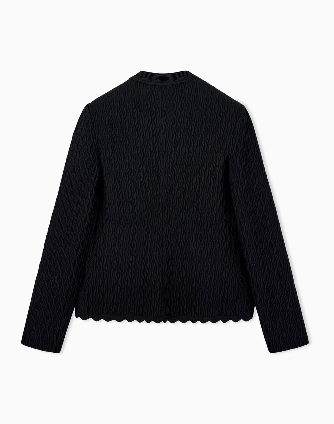 double-ottoman-blazer-with-wavy-texture-and-scalloped-edges-black--emporio-armani
