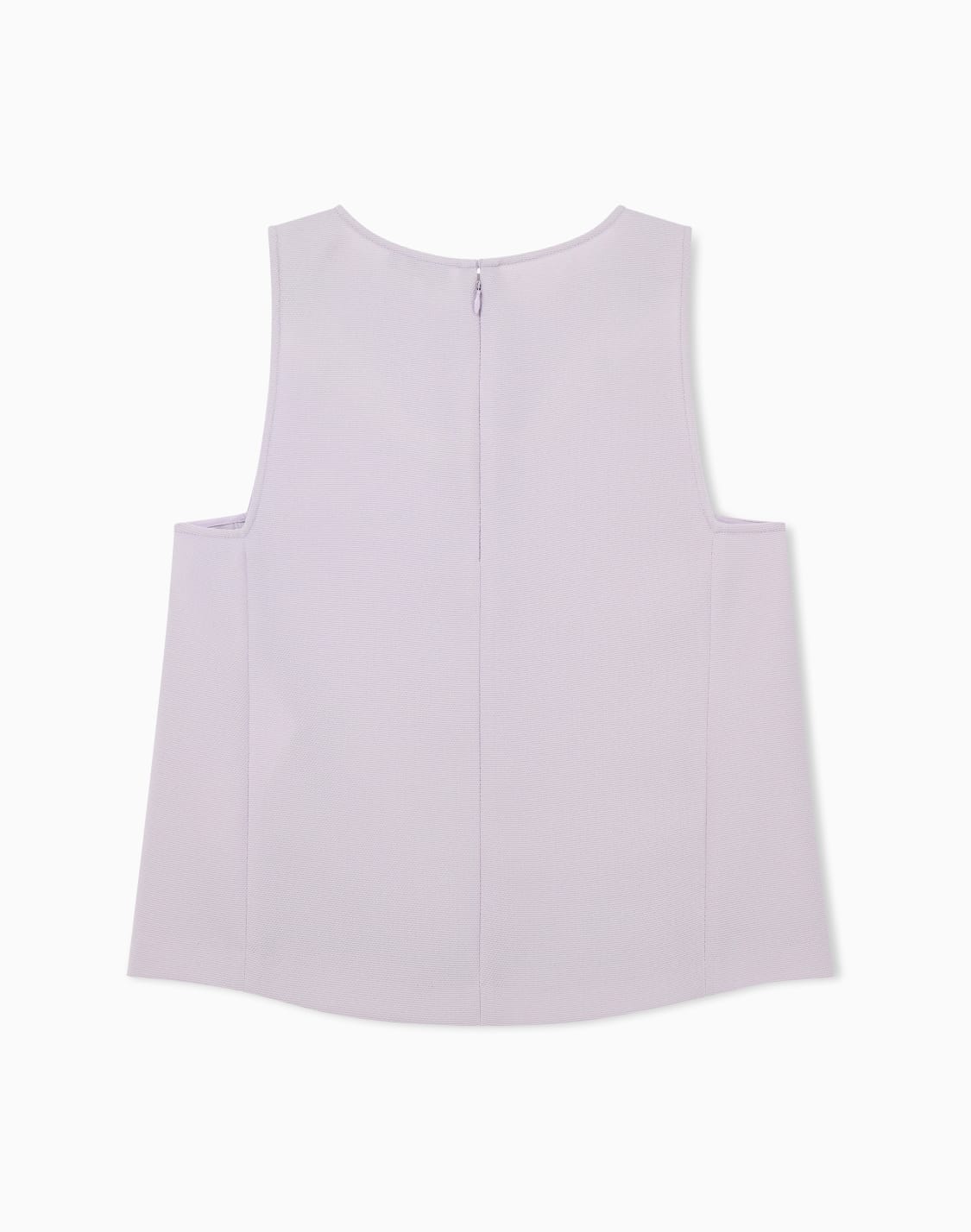 top-sin-mangas-con-cuello-redondo-y-cremallera-trasera-morado--emporio-armani