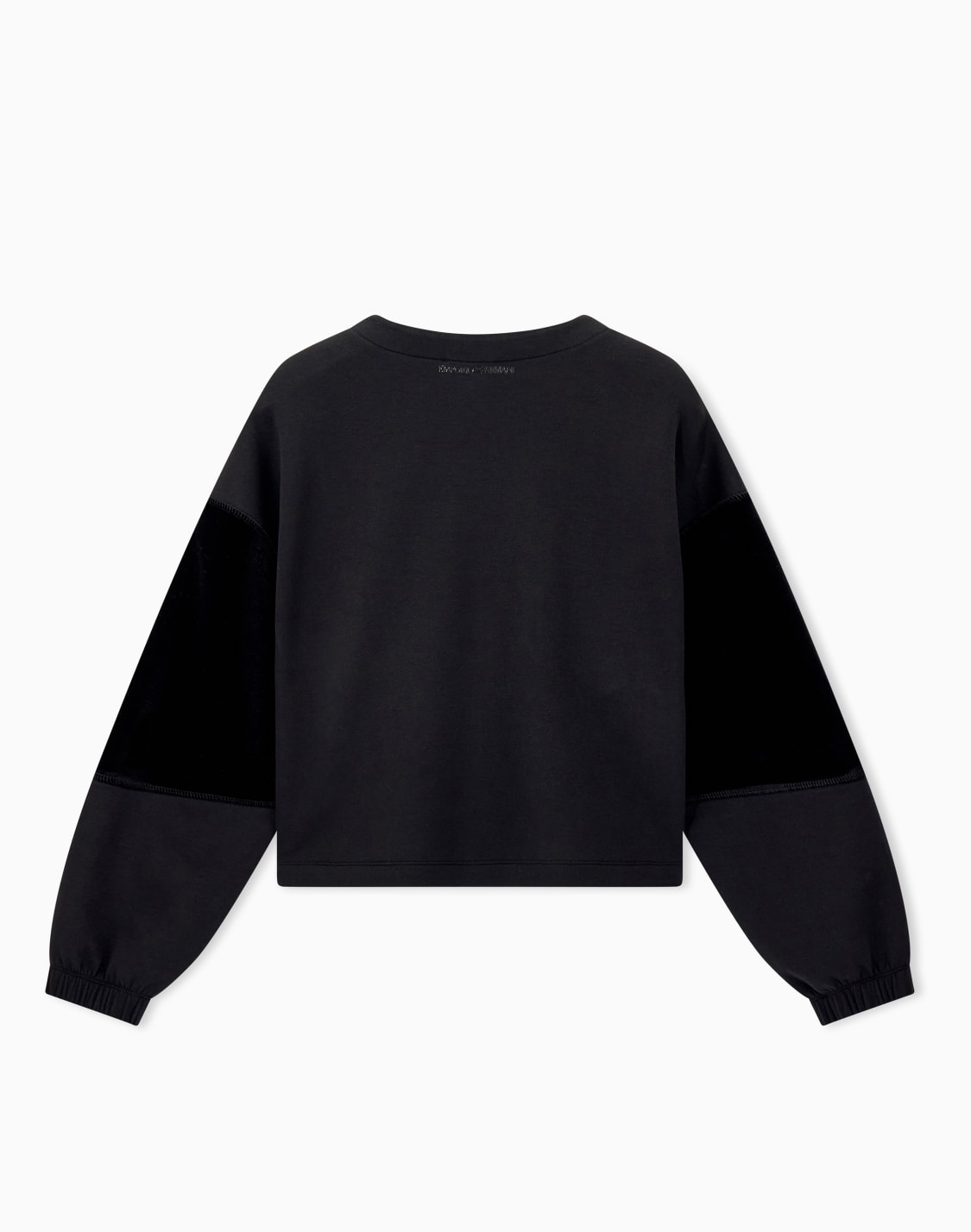 double-jersey-sweatshirt-with-chenille-tape-travel-essential-black--emporio-armani