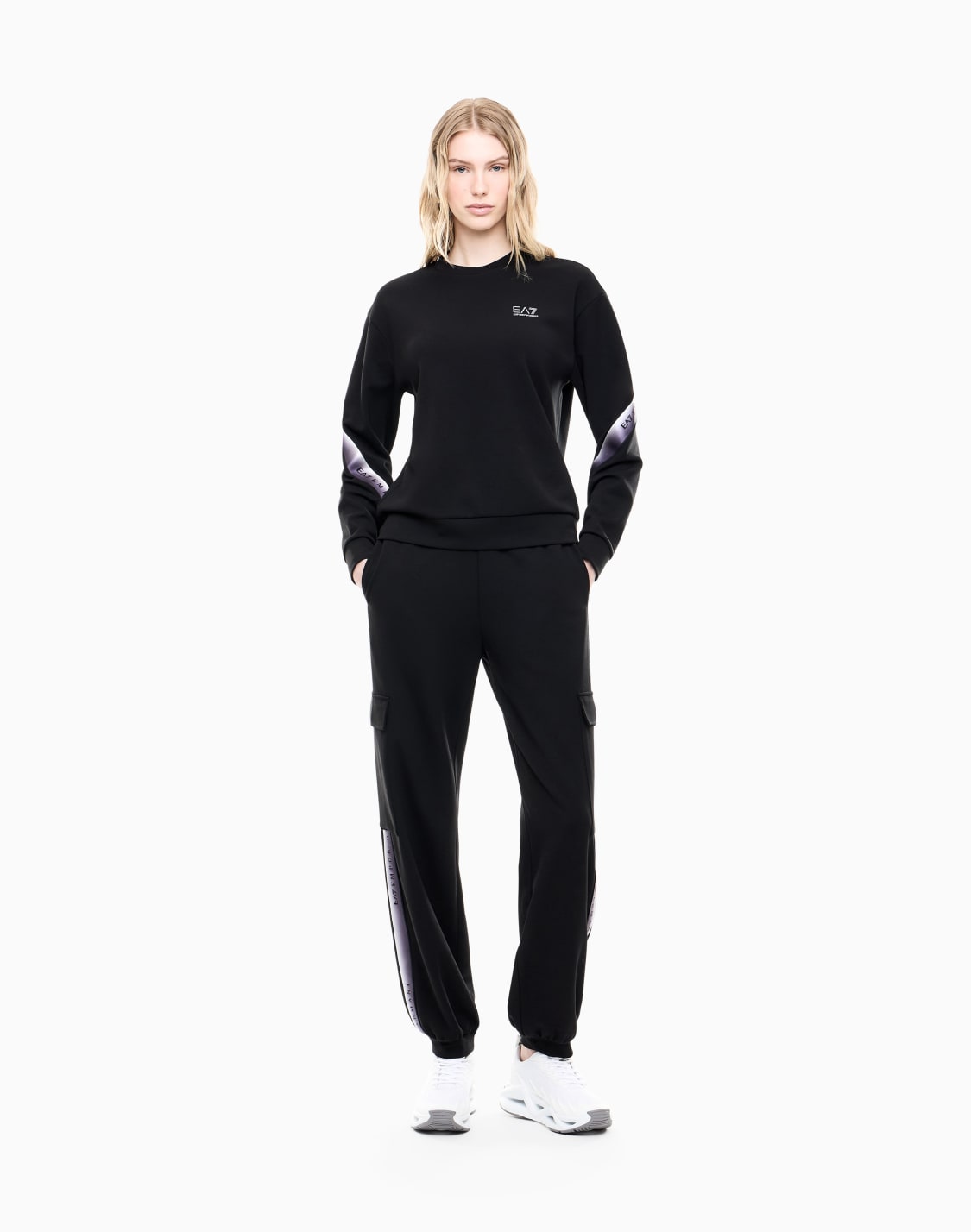 sweatshirt-natural-ventus-7-in-technical-cotton-blend-black--ea7