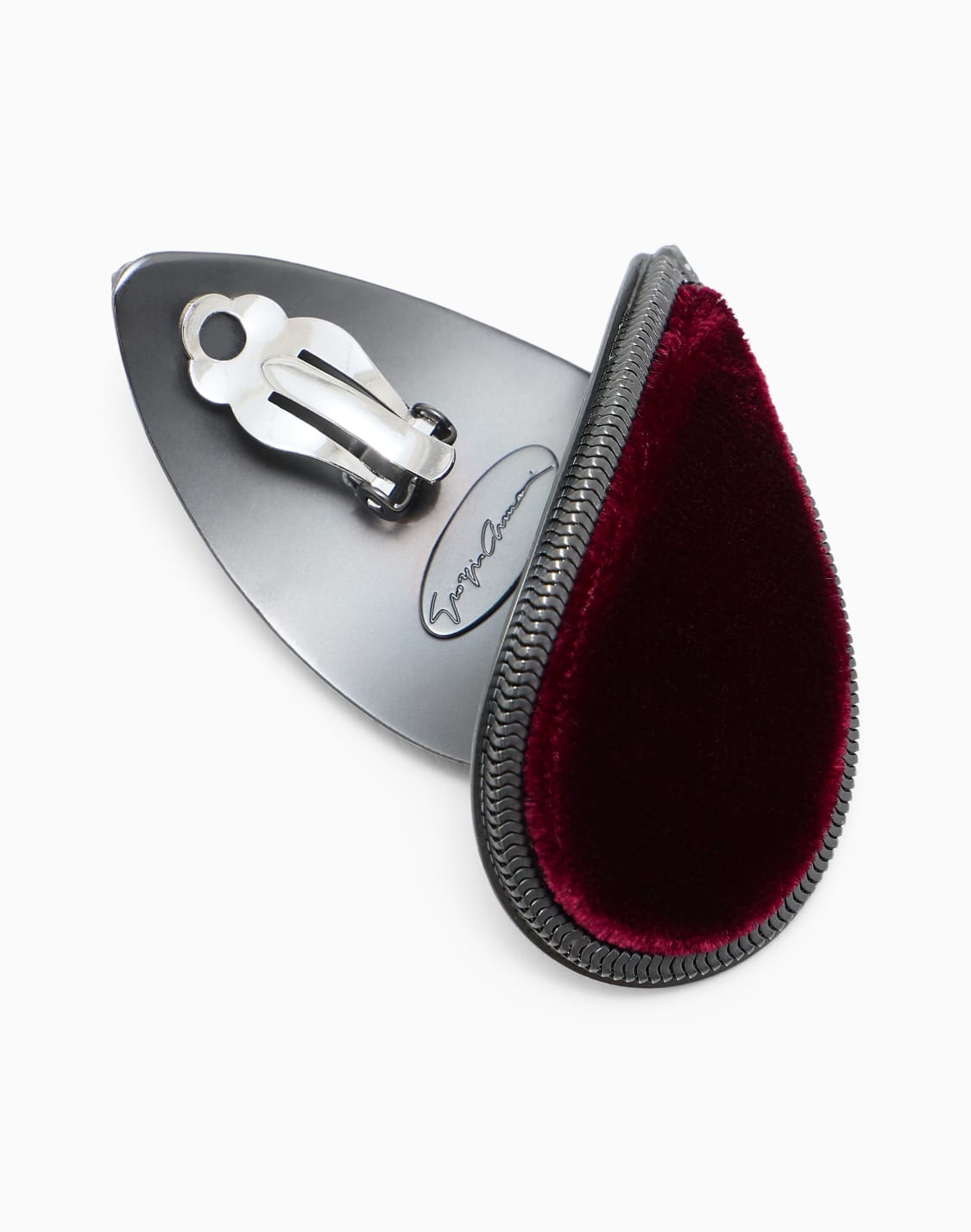 boucles-doreilles-bordeaux--giorgio-armani