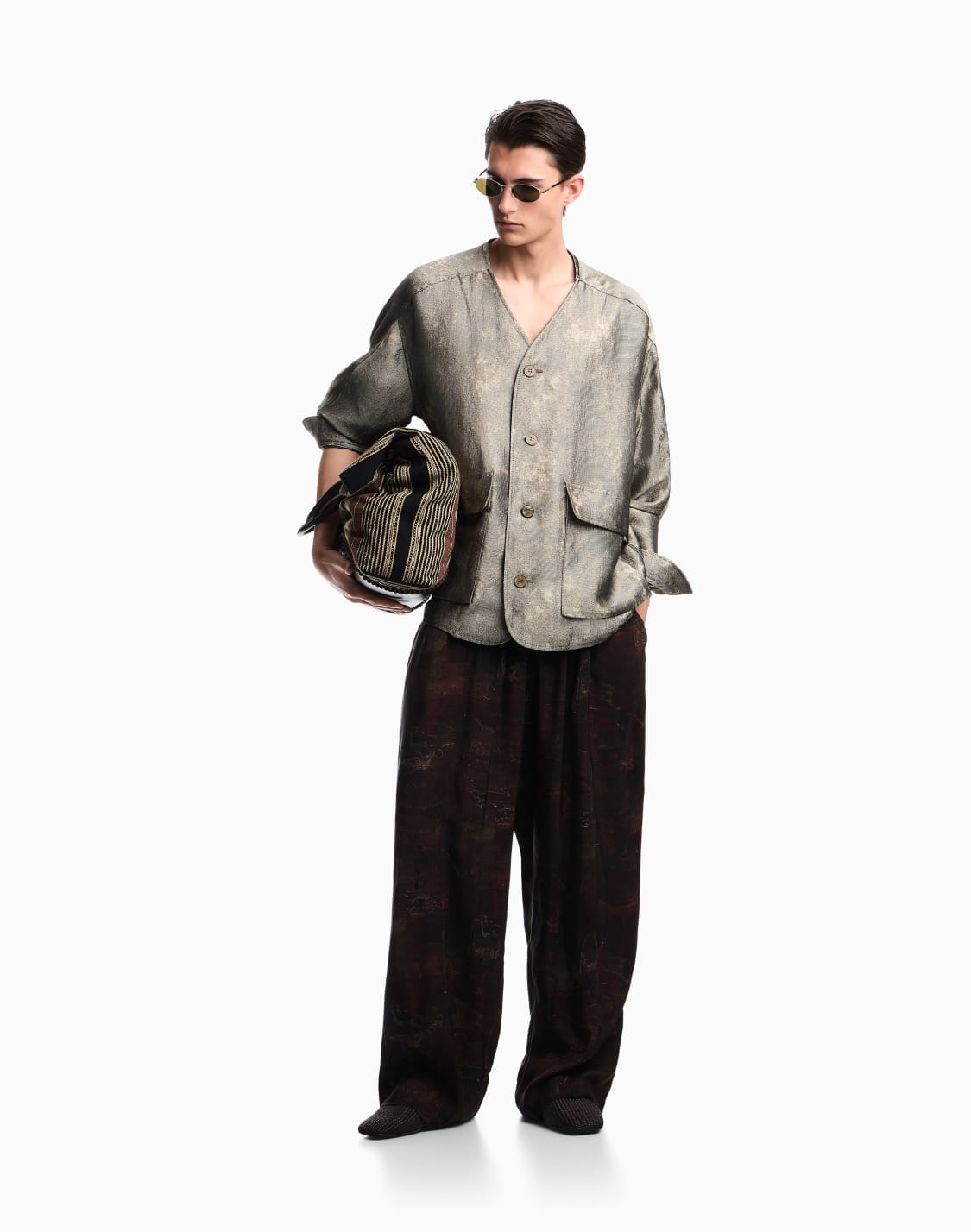 flowing-jacquard-shirt-jacket-black--emporio-armani