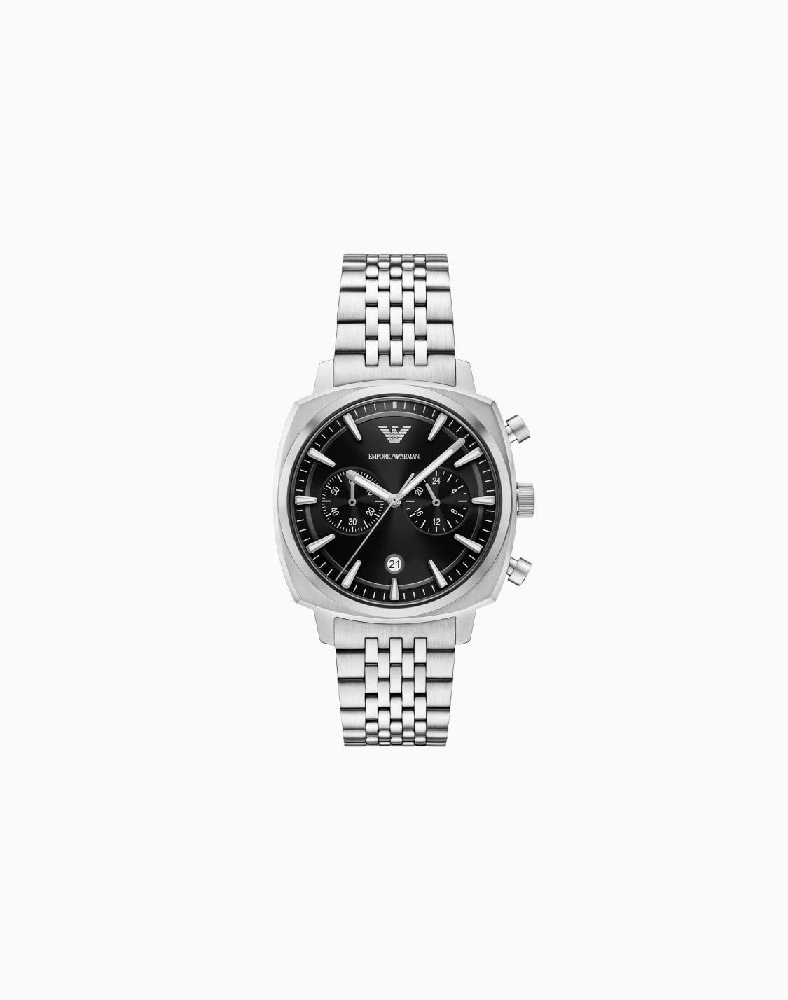 クロノグラフウォッチ-ステンレススチル-マルチカラ--emporio-armani