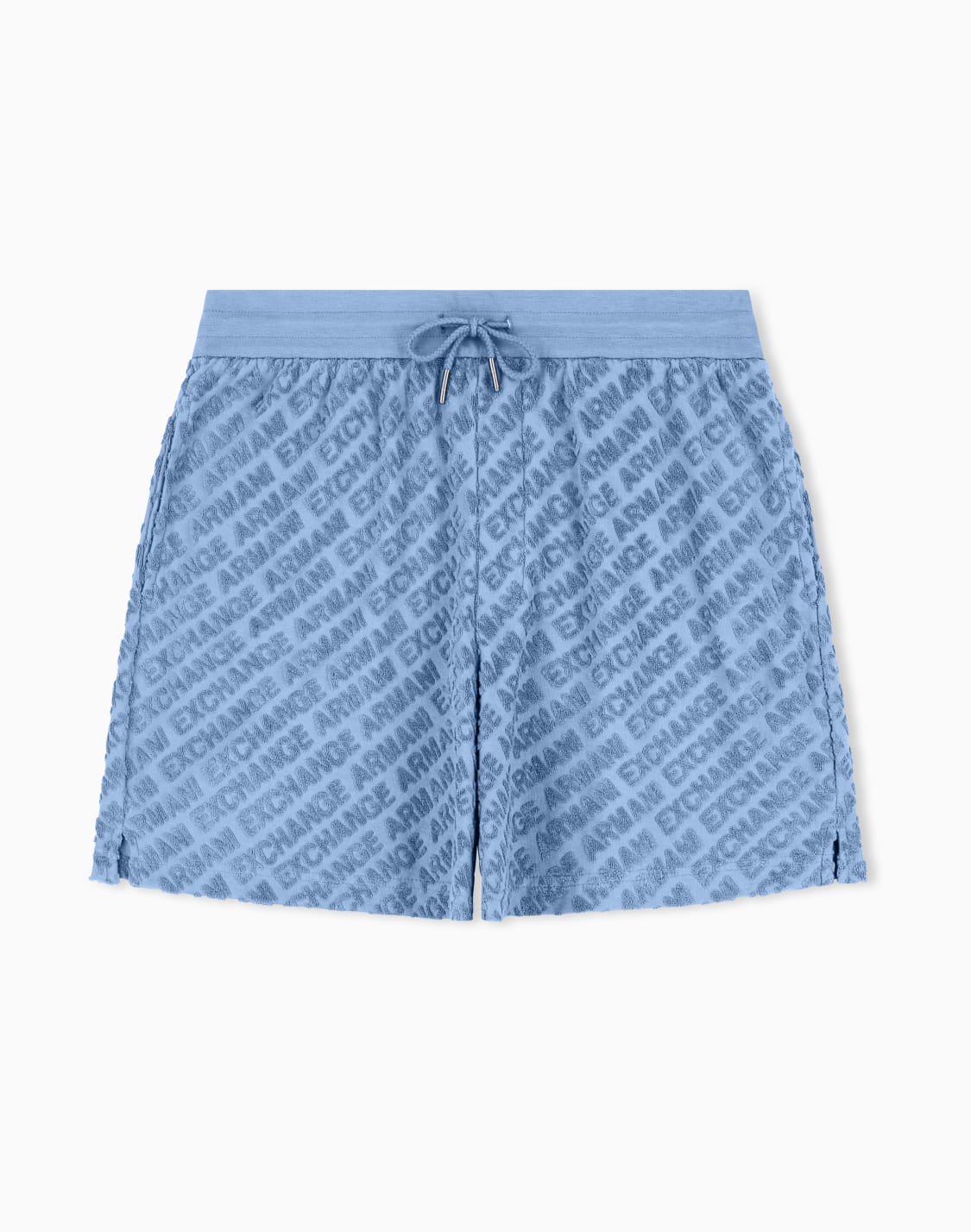 -cotton-blend-bermuda-shorts-light-blue--armani-exchange