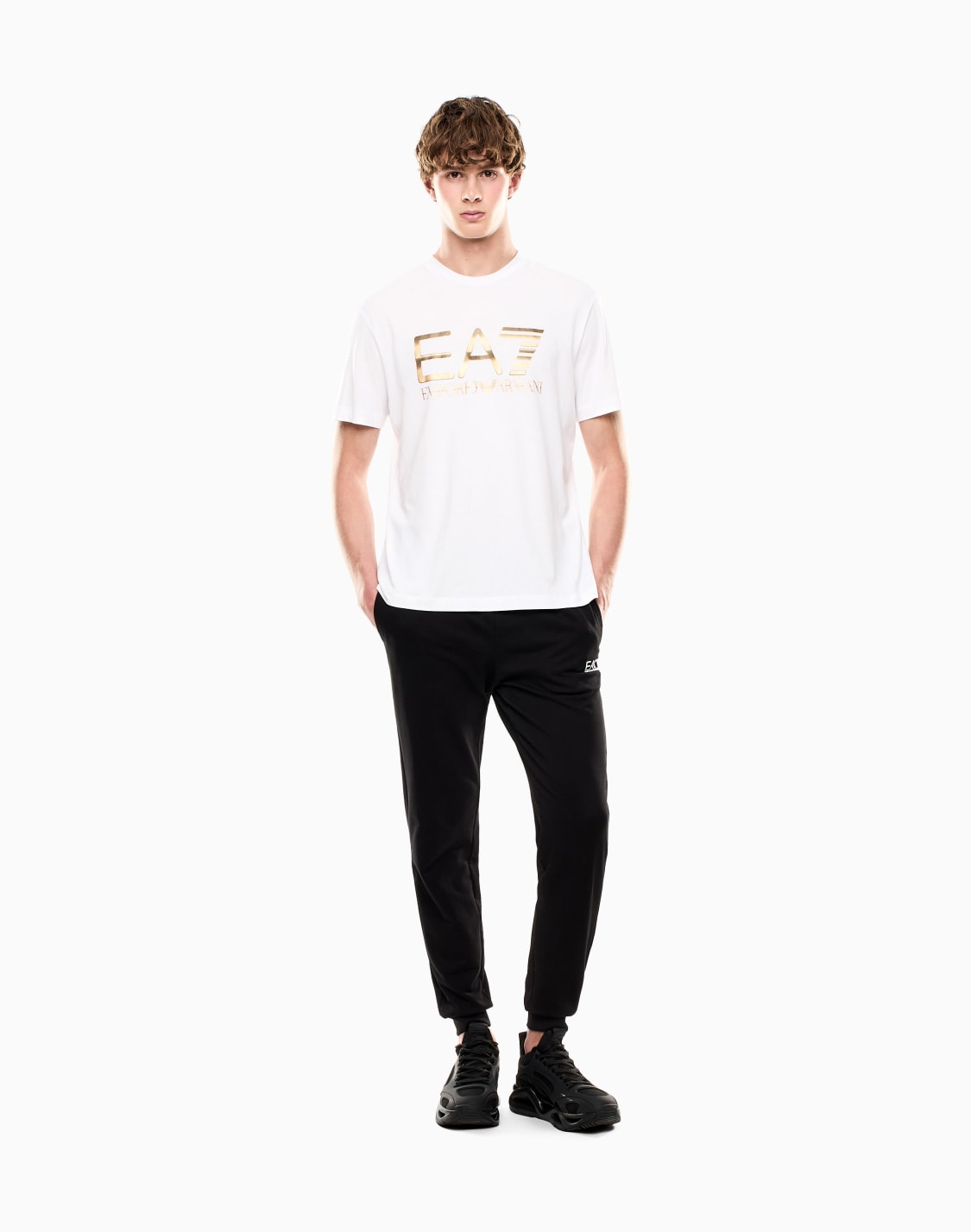 オンライン限定logo-series-tシャツ-コットン-オバサイズロゴ-ホワイト--ea7