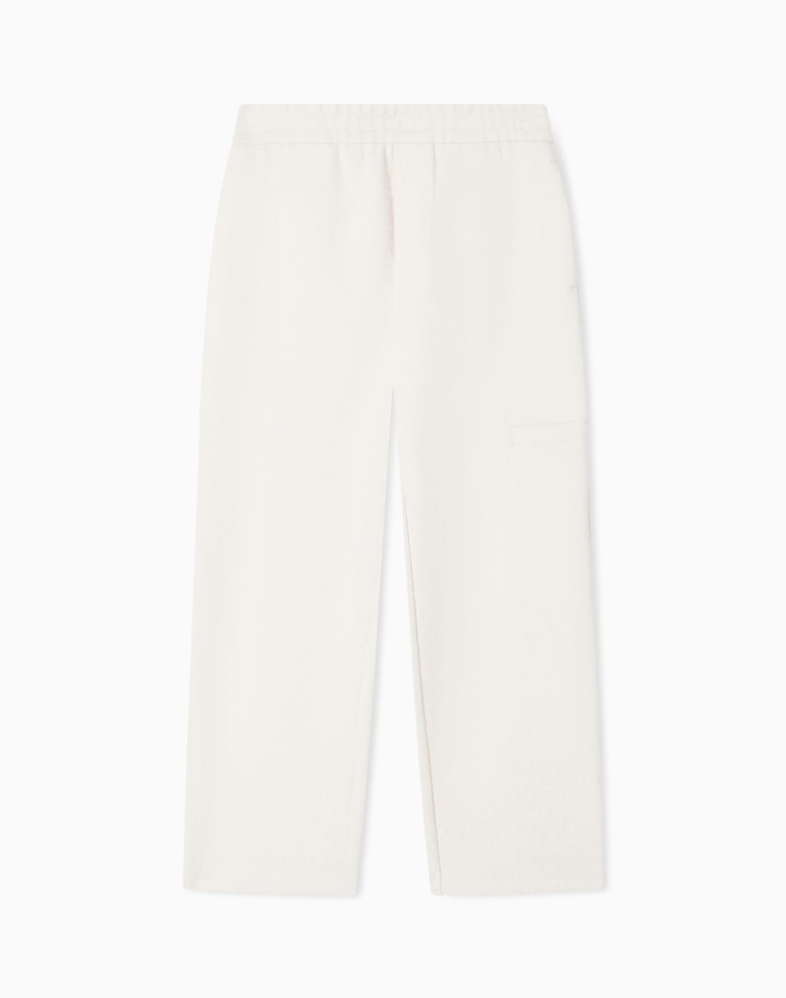 trousers-in-jacquard-double-jersey-with-an-elastic-waistband-beige--emporio-armani