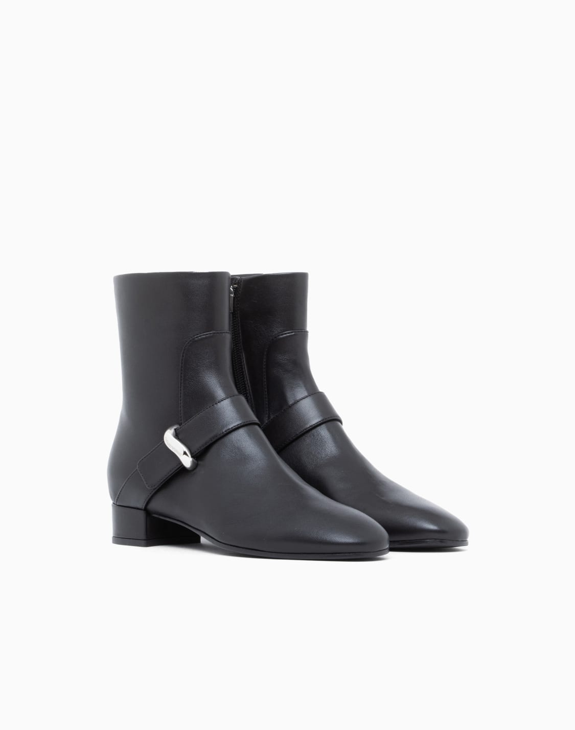 nappa-leather-ankle-boots-with-a-side-zip-and-metal-buckle-black--emporio-armani
