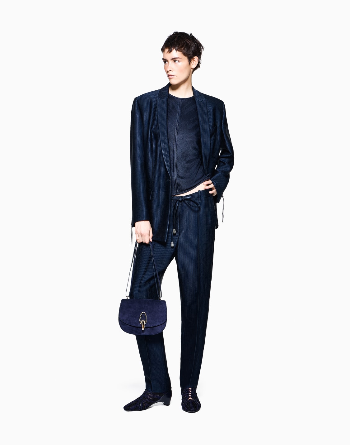 trousers-in-textured-viscose-and-wool-with-drawstring-blue--giorgio-armani