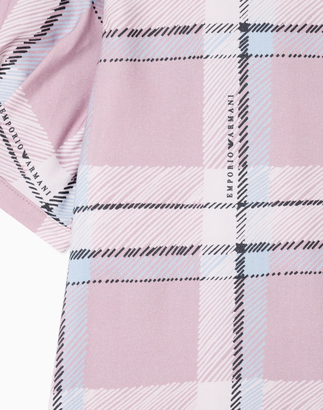 printed-plaid-cotton-and-viscose-dress-with-pleated-hem-pink--emporio-armani