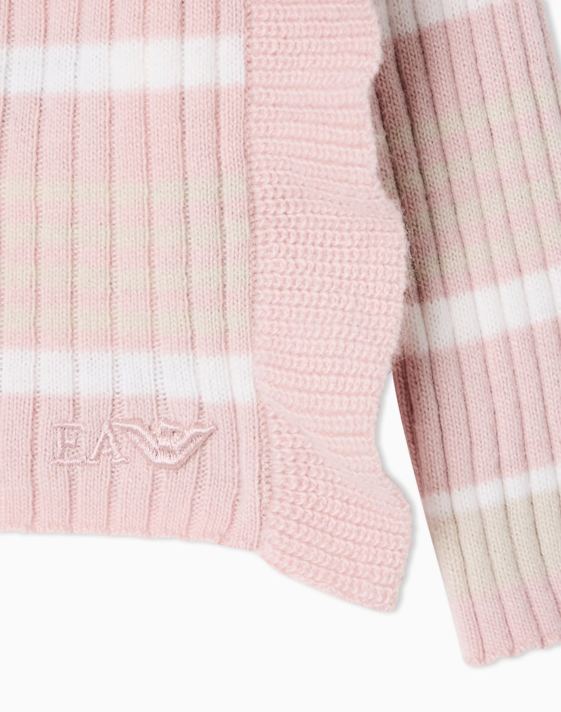 ribbed-knit-baby-cardigan-with-stripes-and-shoulder-ruffles-patterned--emporio-armani