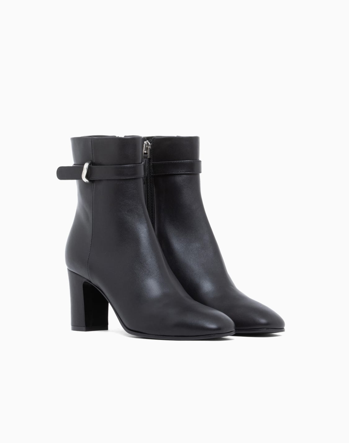 nappa-leather-ankle-boots-with-a-block-heel-and-buckle-black--emporio-armani