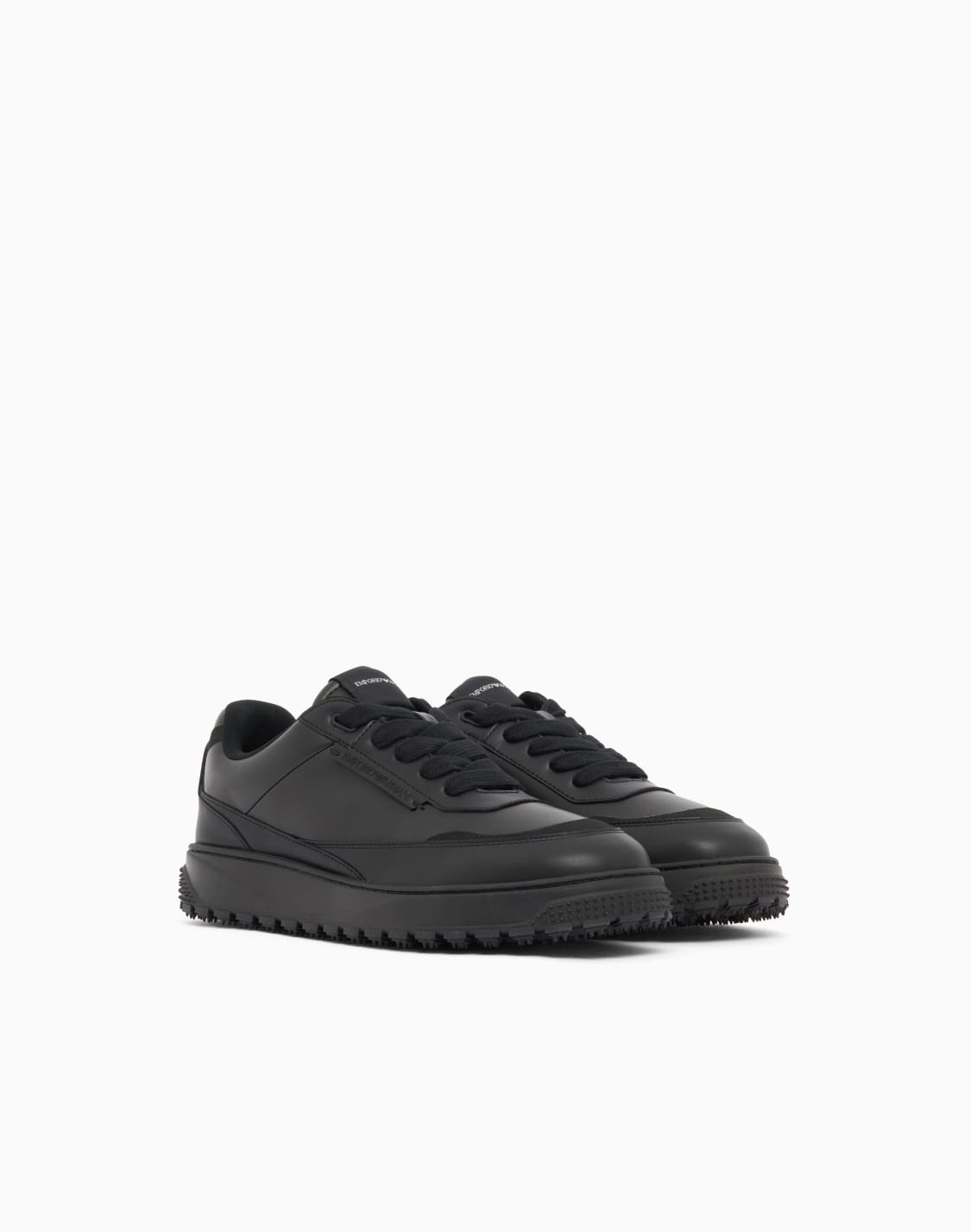 smooth-leather-lace-up-sneakers-with-a-textured-rubber-sole-black--emporio-armani