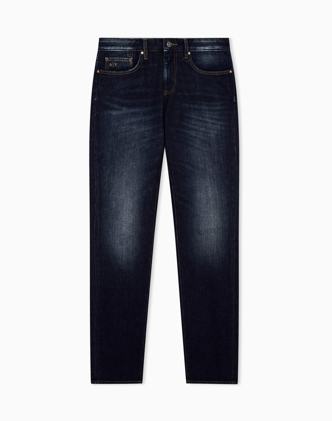 pantaln-vaquero-de-algodn-elstico-con-cinco-bolsillos-azul--armani-exchange
