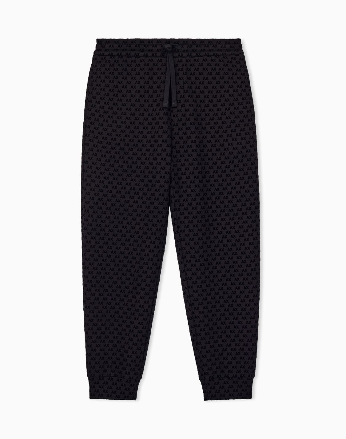 pantalon-de-jogging-en-jersey-de-coton-motif-monogramme-noir--armani-exchange