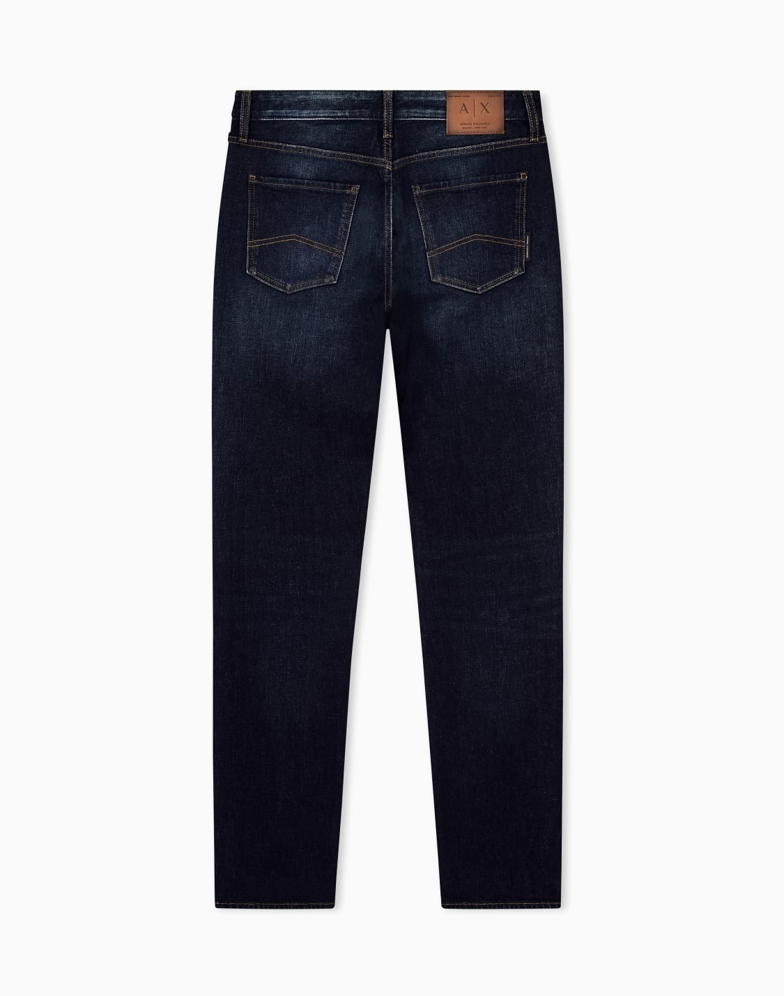 pantaln-vaquero-de-algodn-elstico-con-cinco-bolsillos-azul--armani-exchange