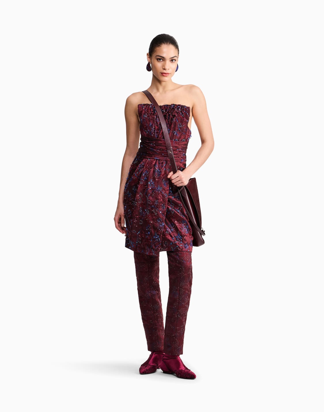 short-dresses-patterned--giorgio-armani