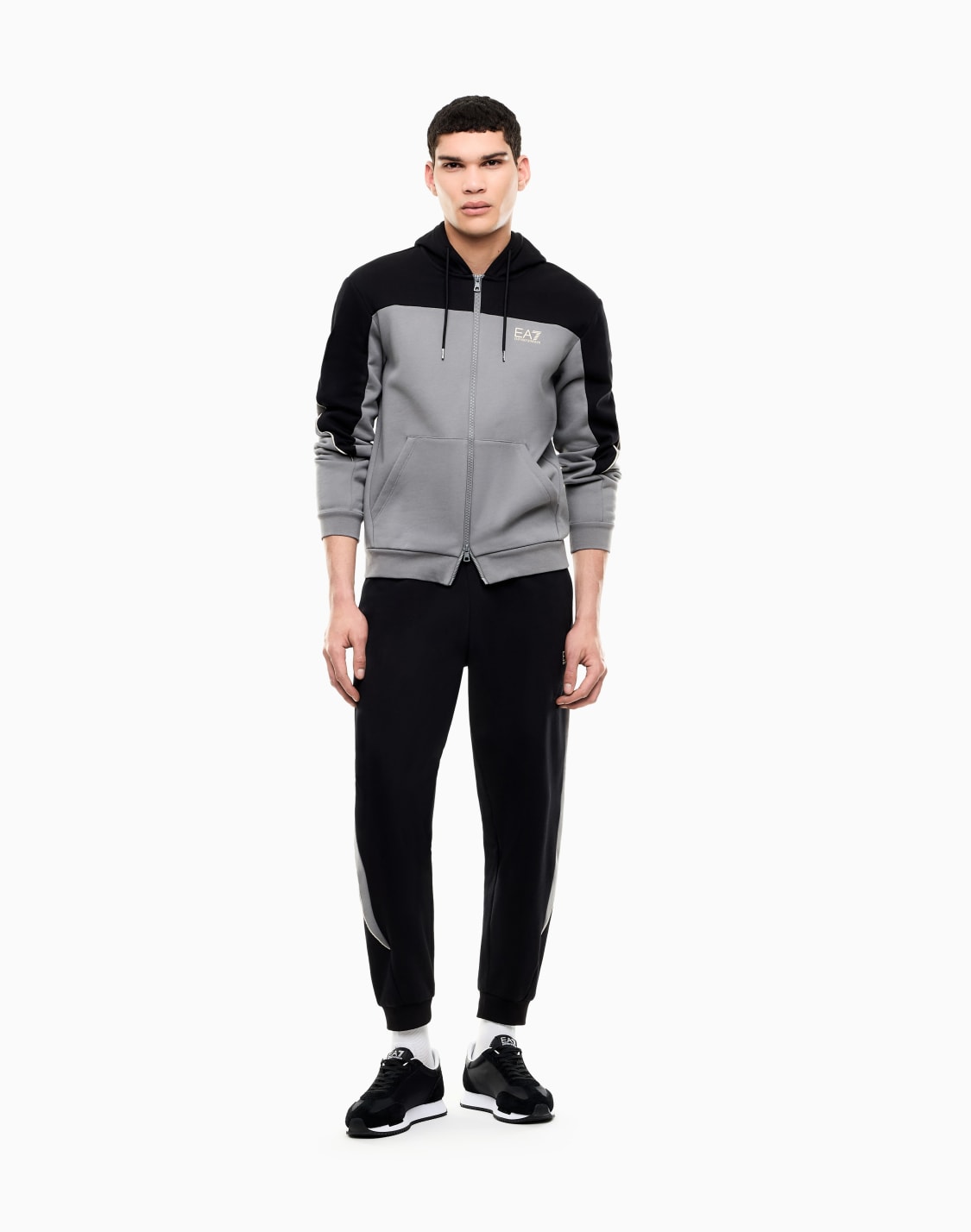 regular-fit-jersey-hoodie-in-cotton-with-full-zip-grey--ea7