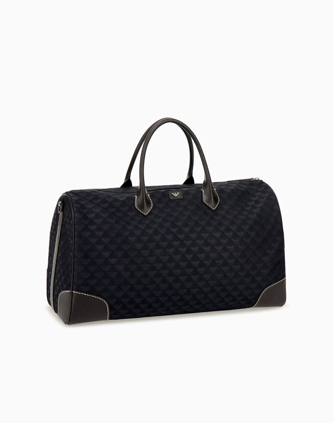 duffle-bag-with-a-geometric-pattern-and-leather-handles-navy-blue--emporio-armani