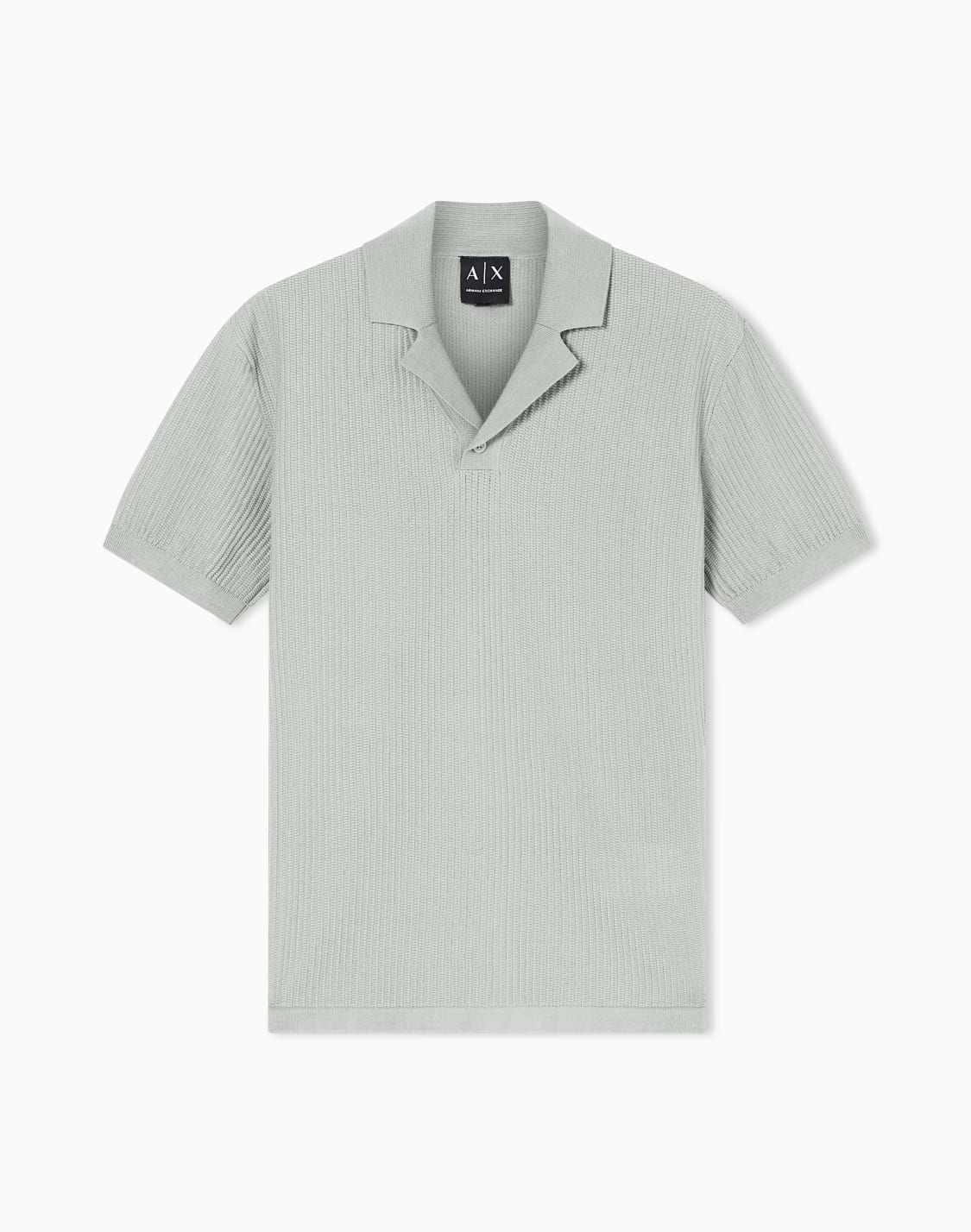 polo-de-punto-con-cuello-de-solapa-verde--armani-exchange