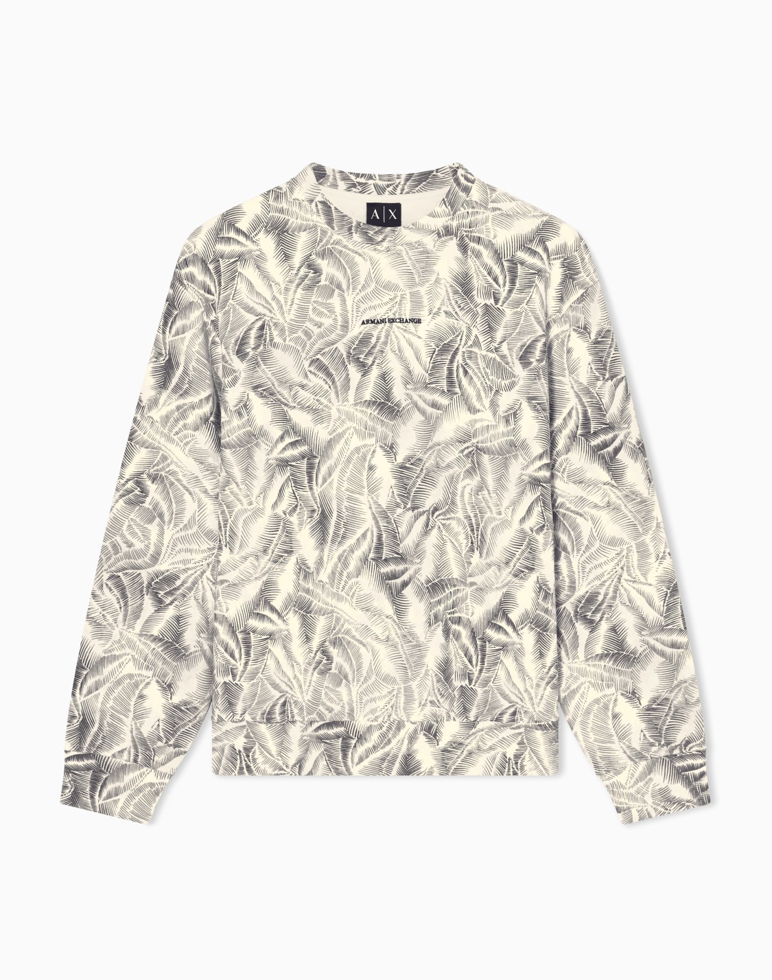 french-terry-hoodless-sweatshirt-beige--armani-exchange