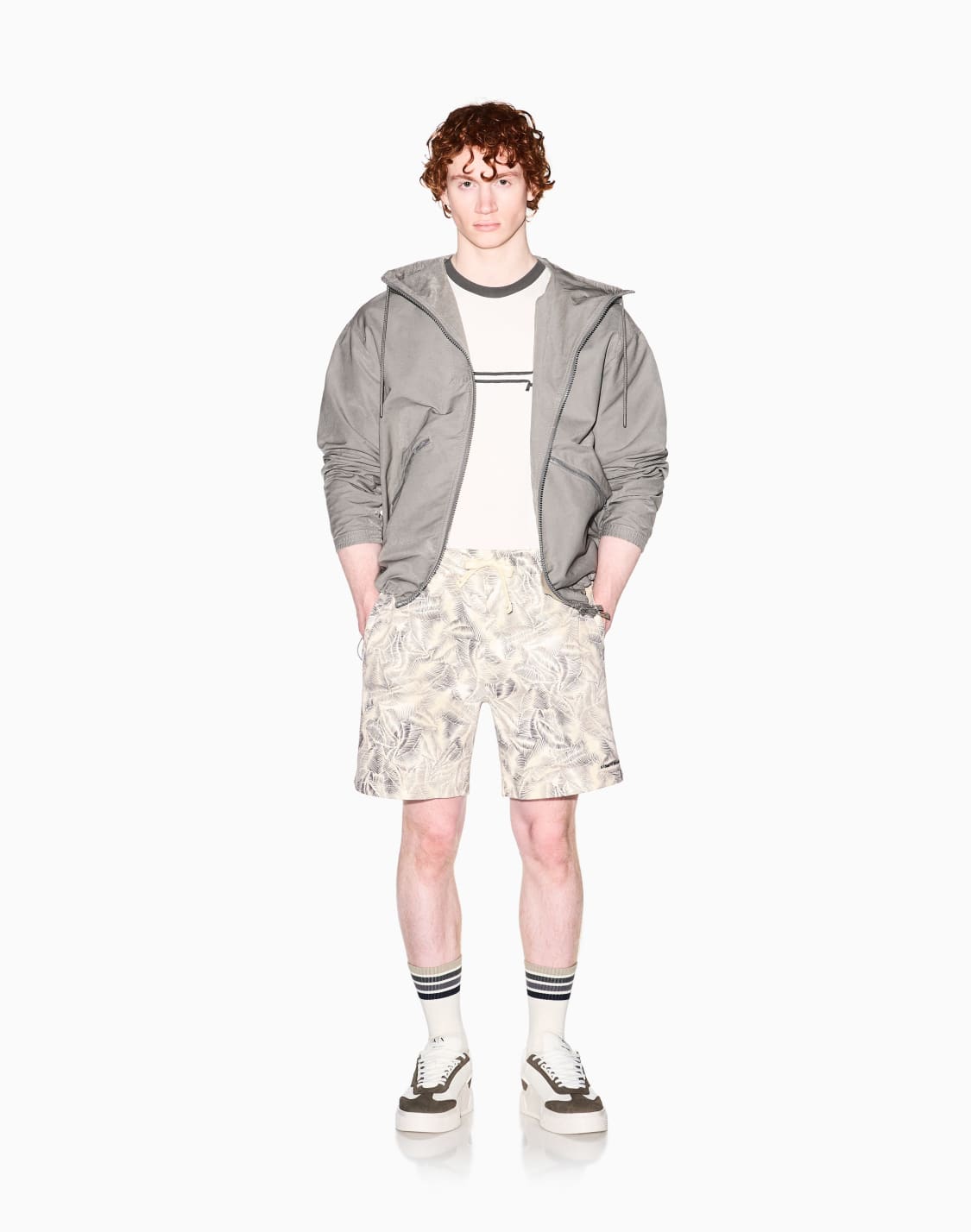 comfort-bermuda-shorts-in-cotton-french-terry-beige--armani-exchange