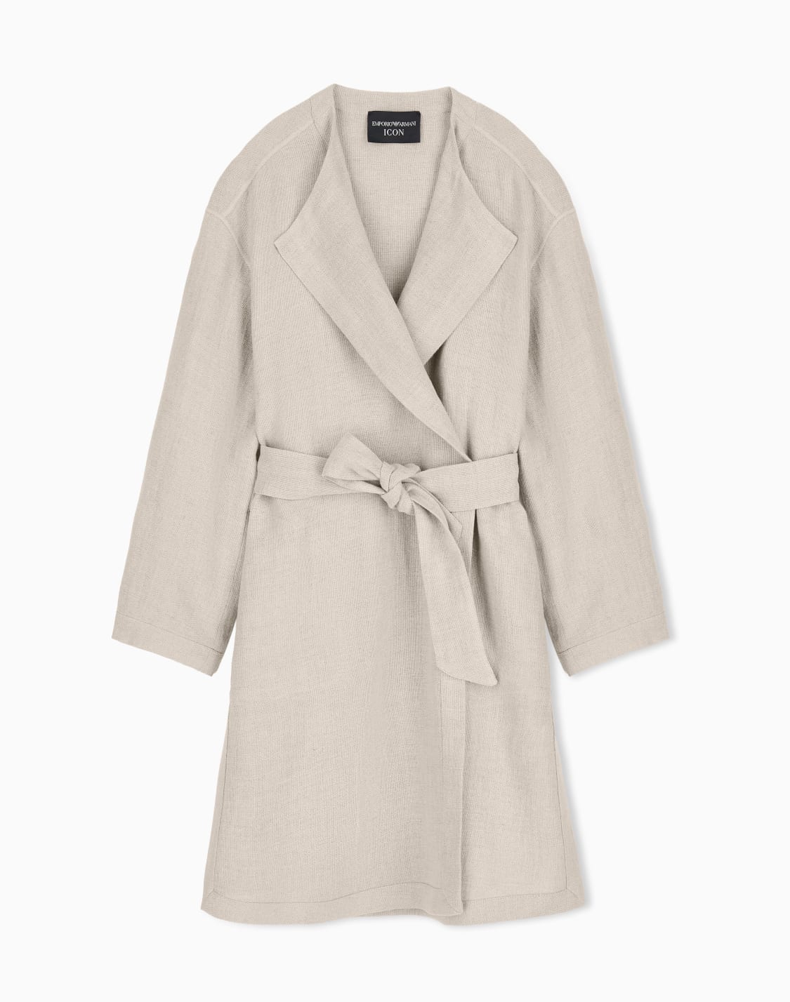 オバコト-バスケット織り風ピュアリネン-サッシュ-ベジュ--emporio-armani