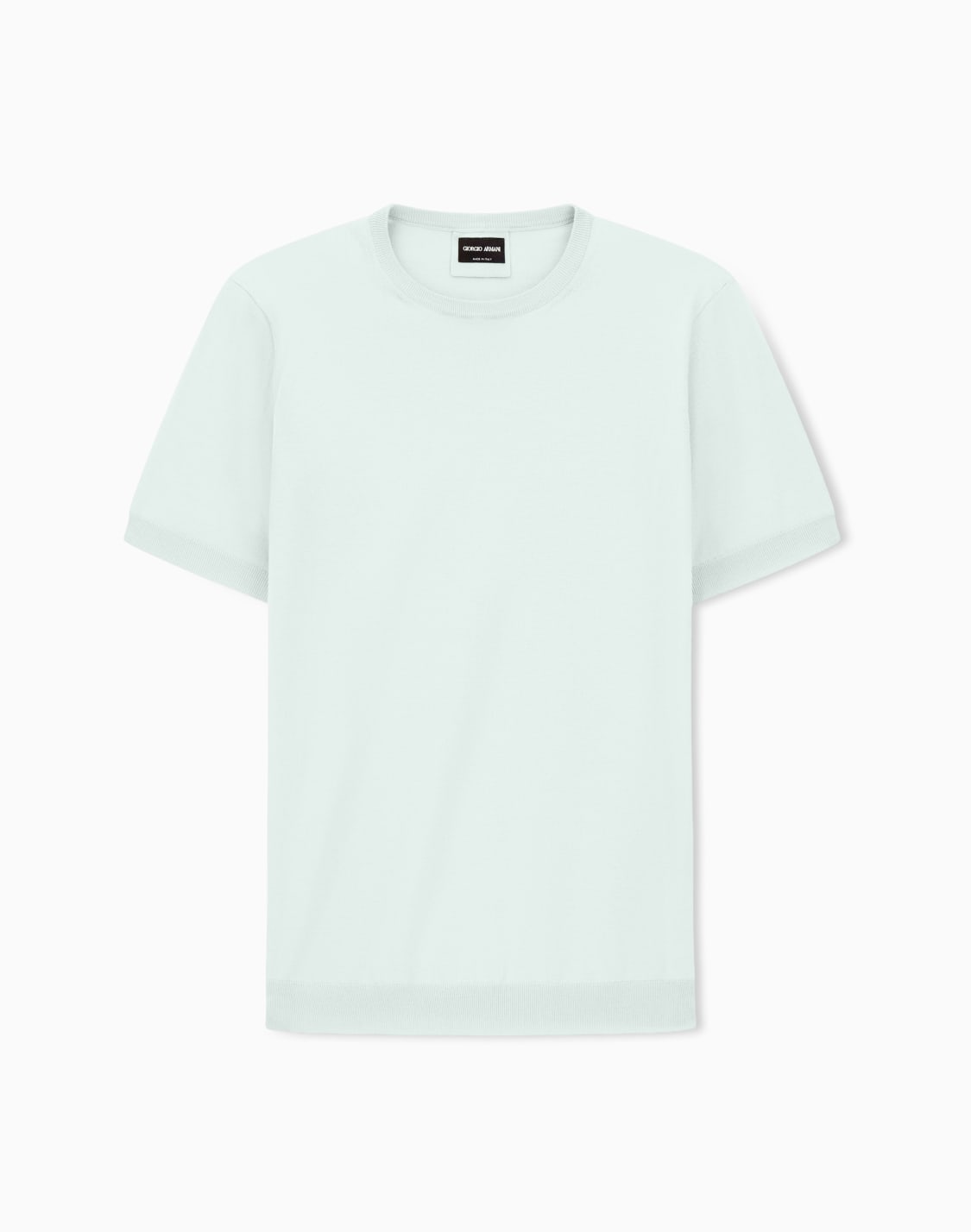 short-sleeved-crew-neck-jumper-in-silk-and-cotton-green--giorgio-armani