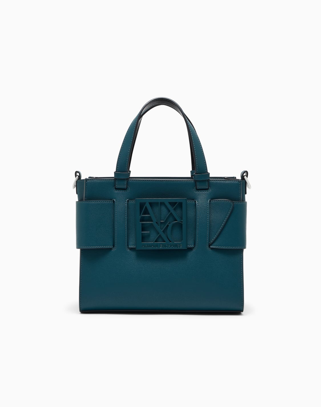 bolso-shopper-susy-con-logotipo-y-correa-extrable-verde--armani-exchange
