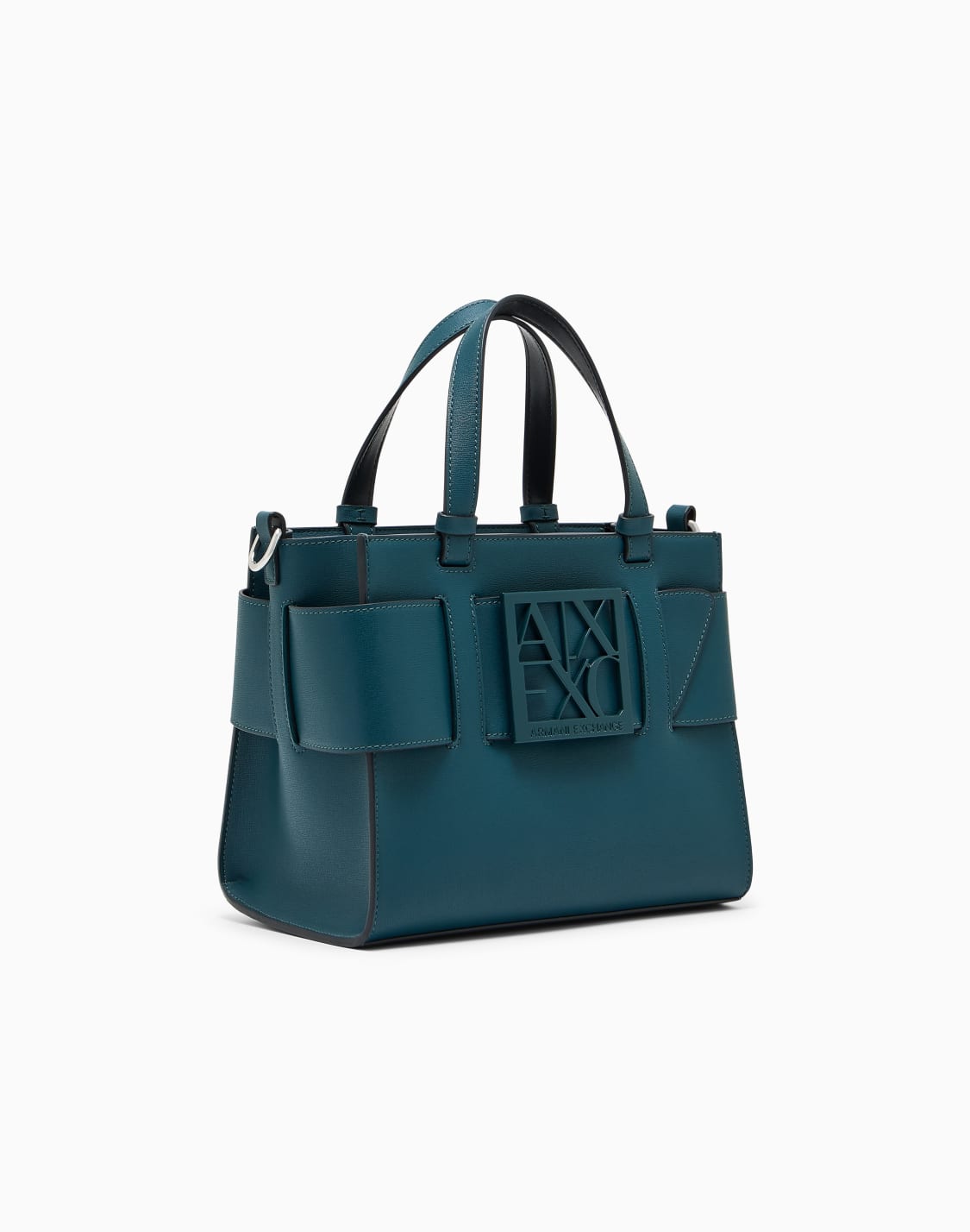 bolso-shopper-susy-con-logotipo-y-correa-extrable-verde--armani-exchange